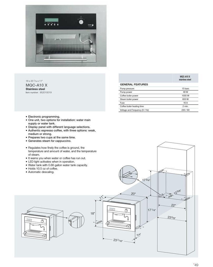 Fagor MQC-A10X datasheet