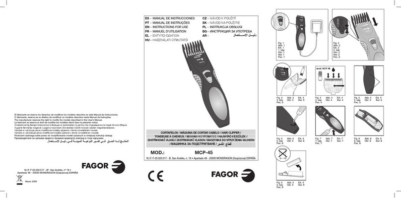Fagor MCP-45 Instructions for use