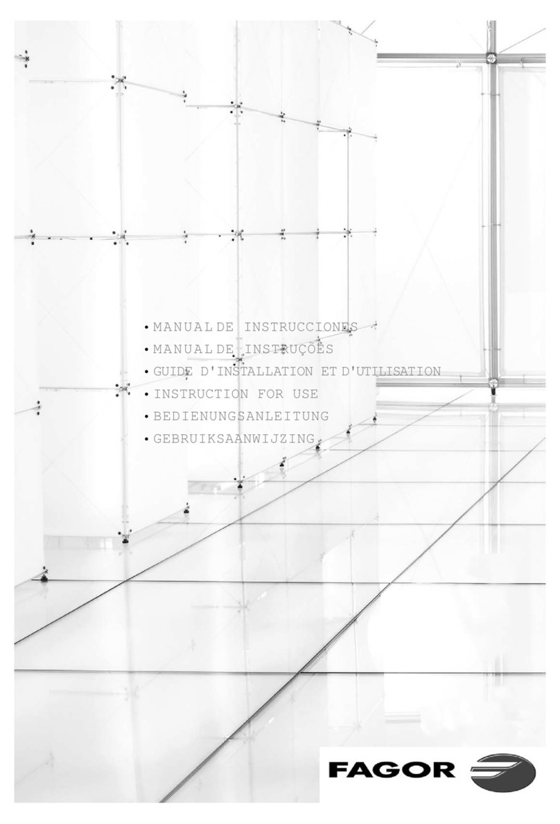 Fagor FDS-1143 User manual Fagor FDS-1143 User manual