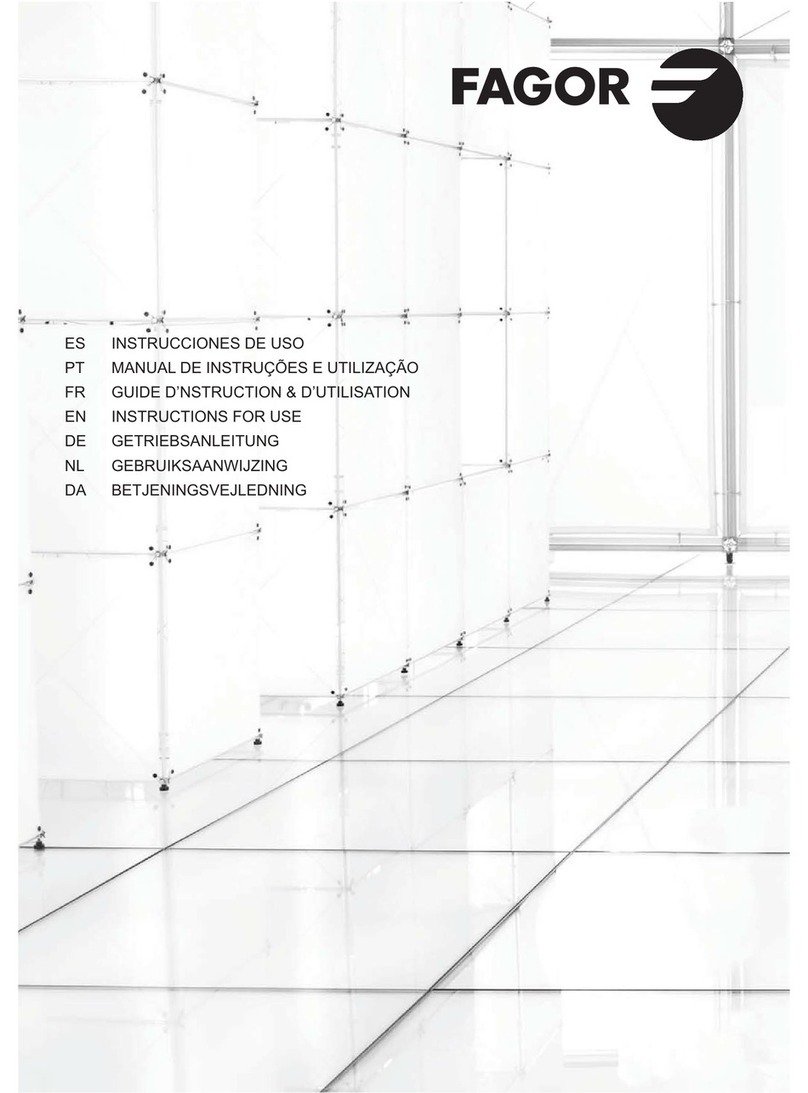 Fagor FSV-125 User manual
