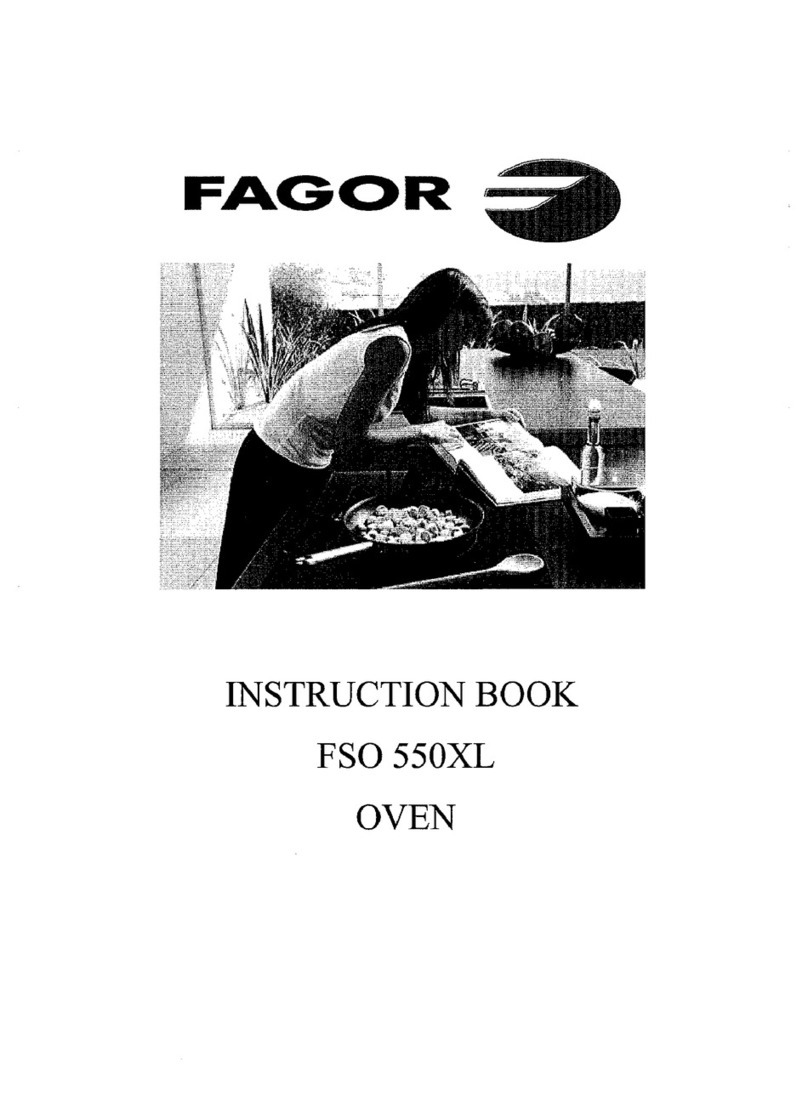 Fagor FSO 550XL User manual