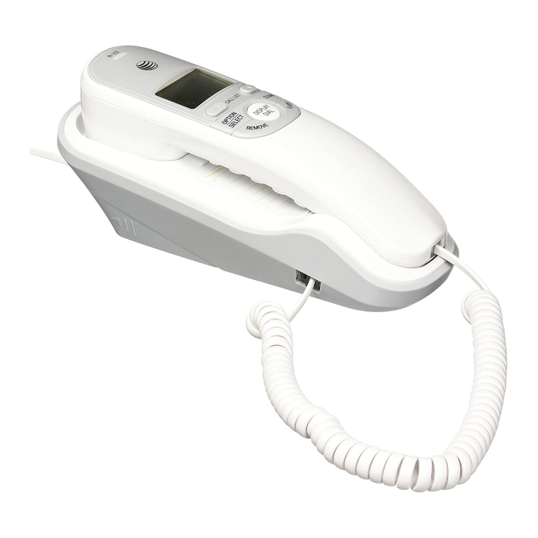 AT&T Trimline TR1909 User manual