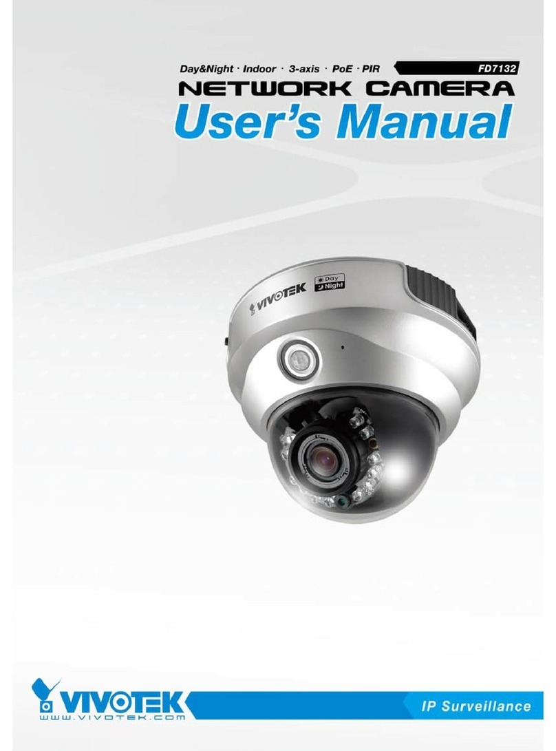 Vivotek 4X-FD7132 User manual