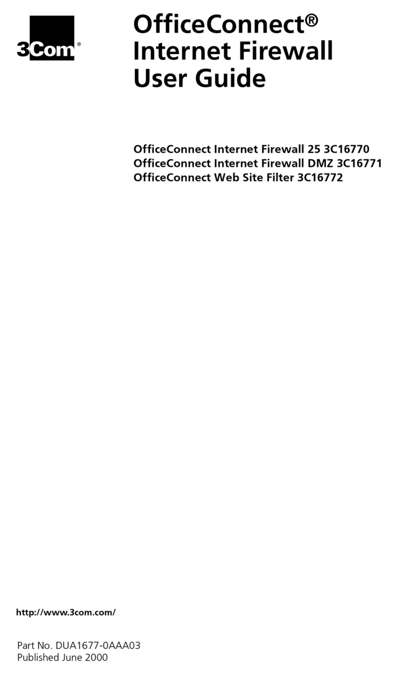 3Com OfficeConnect 3C16771 User manual