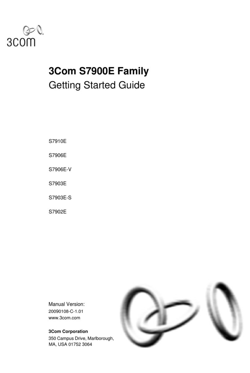 3Com S7906E - Switch Getting started guide