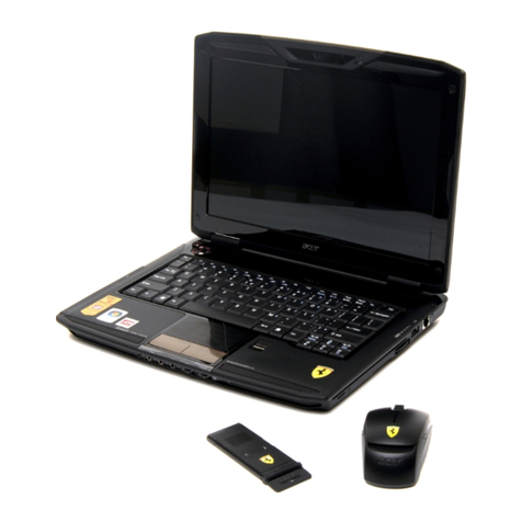 Acer Ferrari 1100 Series user guide