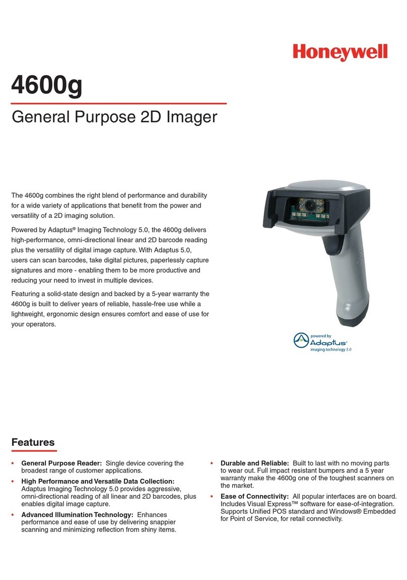Honeywell 4600g User manual