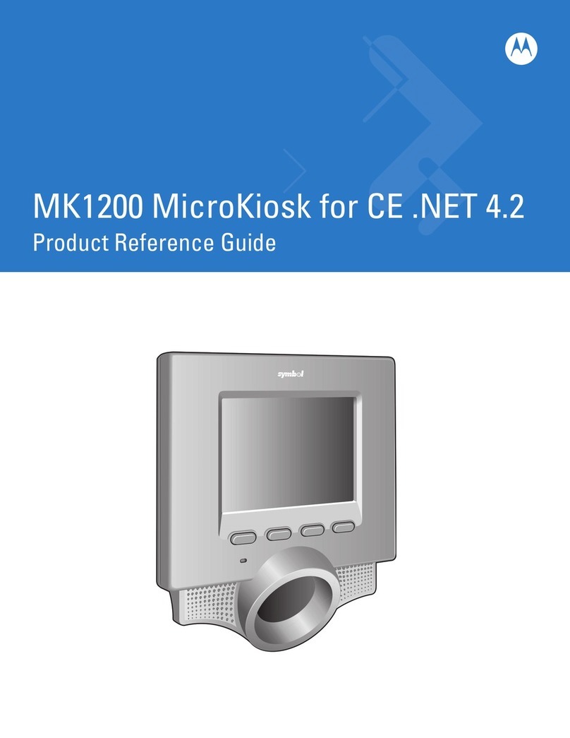 Motorola MK1250-0N0DAKBNTWR - Symbol Micro Kiosk MK... Installation and operation manual