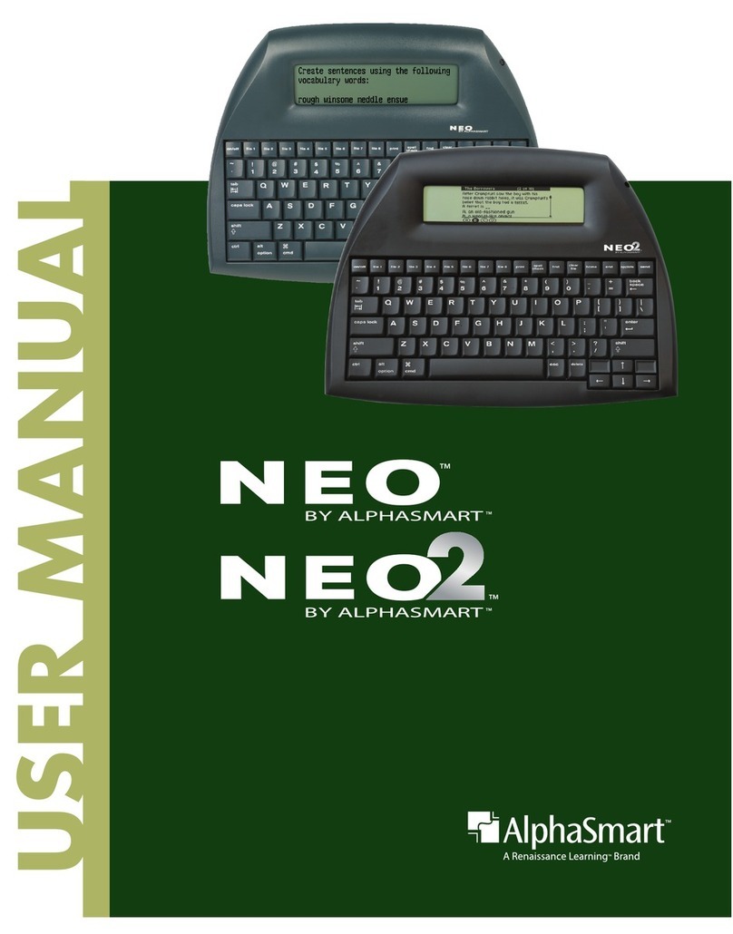 Alphasmart NEO user guide