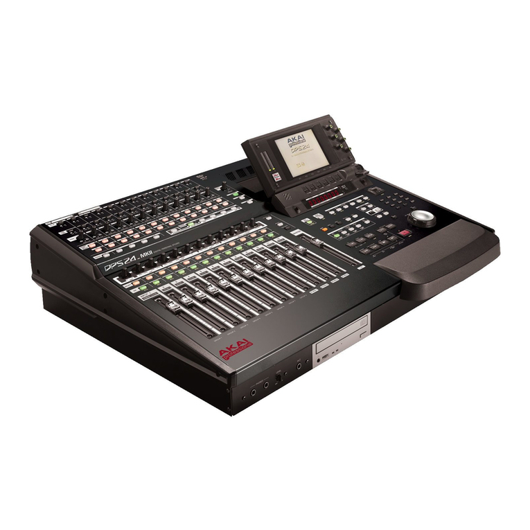 Akai DPS24 User manual