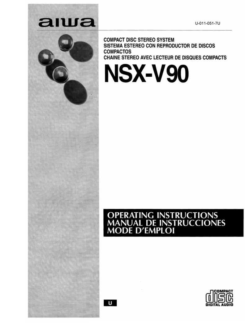 Aiwa NSX-V90 User manual