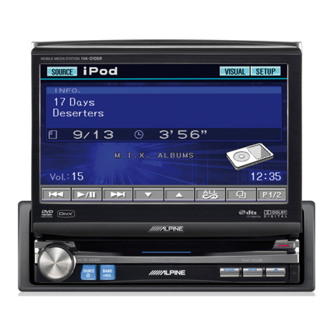 Alpine IVA-D106 User manual