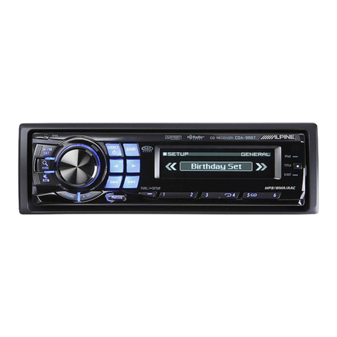 Alpine CDA-9887 User manual
