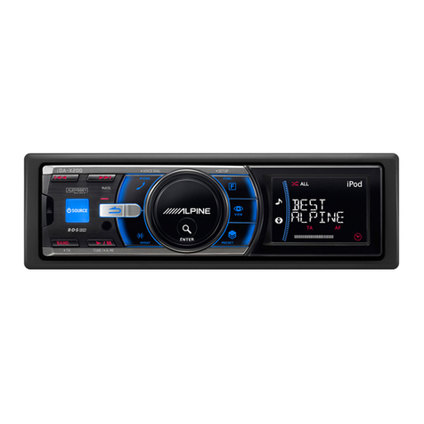 Alpine IDA-X200 owner's manual