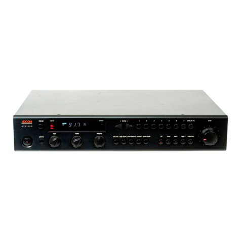Adcom GTP-450 owner's manual