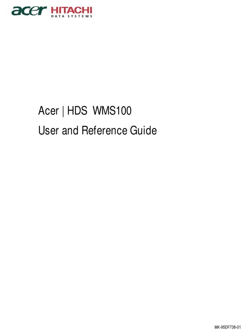 Acer HDS WMS100 User manual