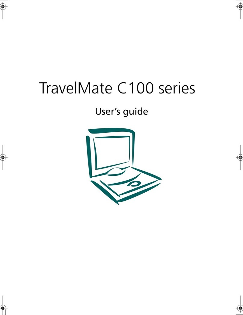 Acer TravelMate C100 series User manual Acer TravelMate C100 series User manual