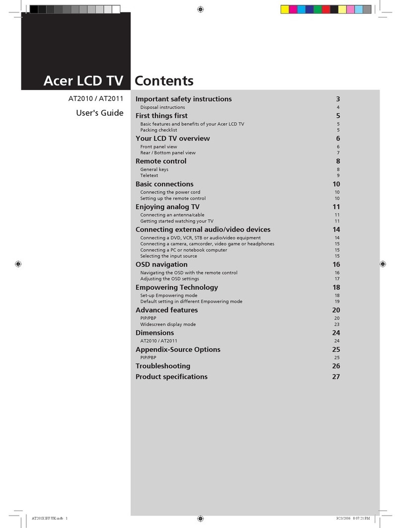 Acer AT2010 User manual