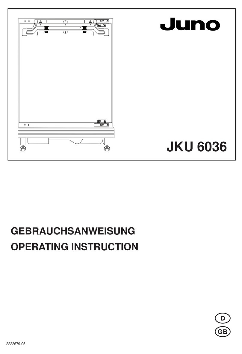 JUNO JKU6036 User manual