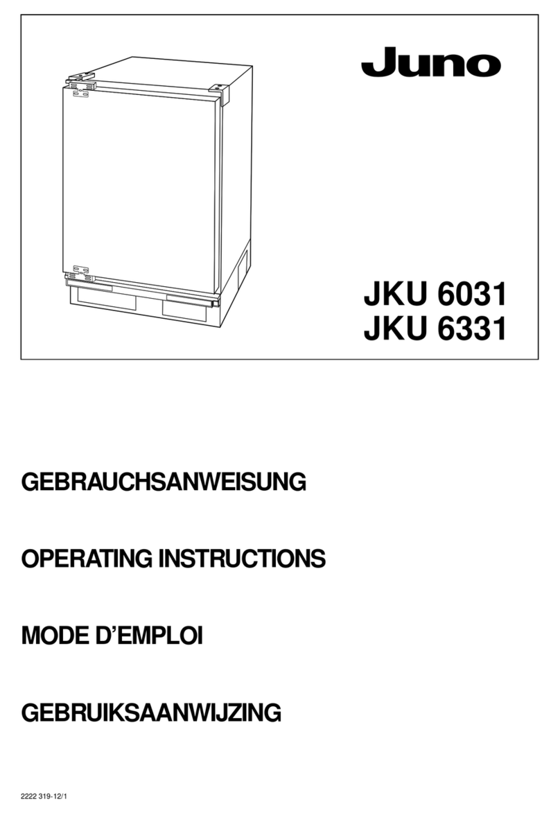 JUNO JKU 6031 operating instructions