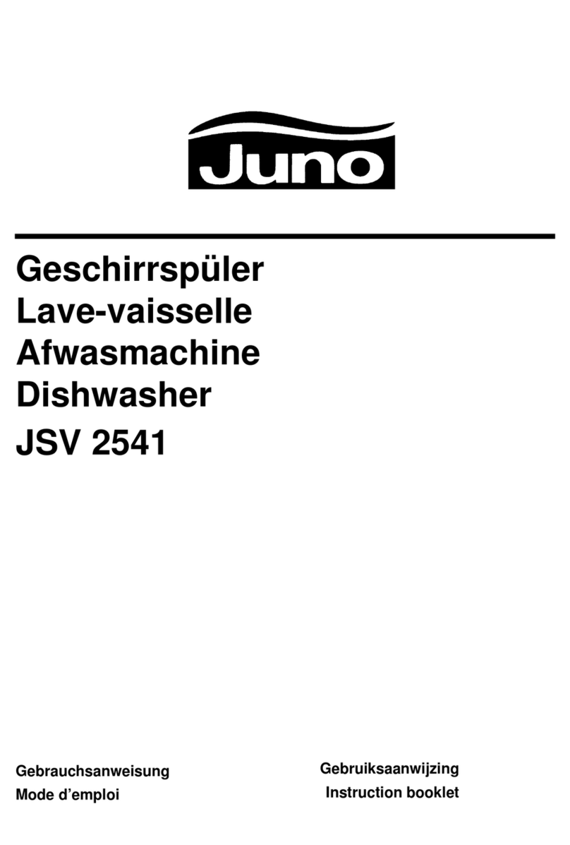 JUNO JSV2541 Instruction booklet