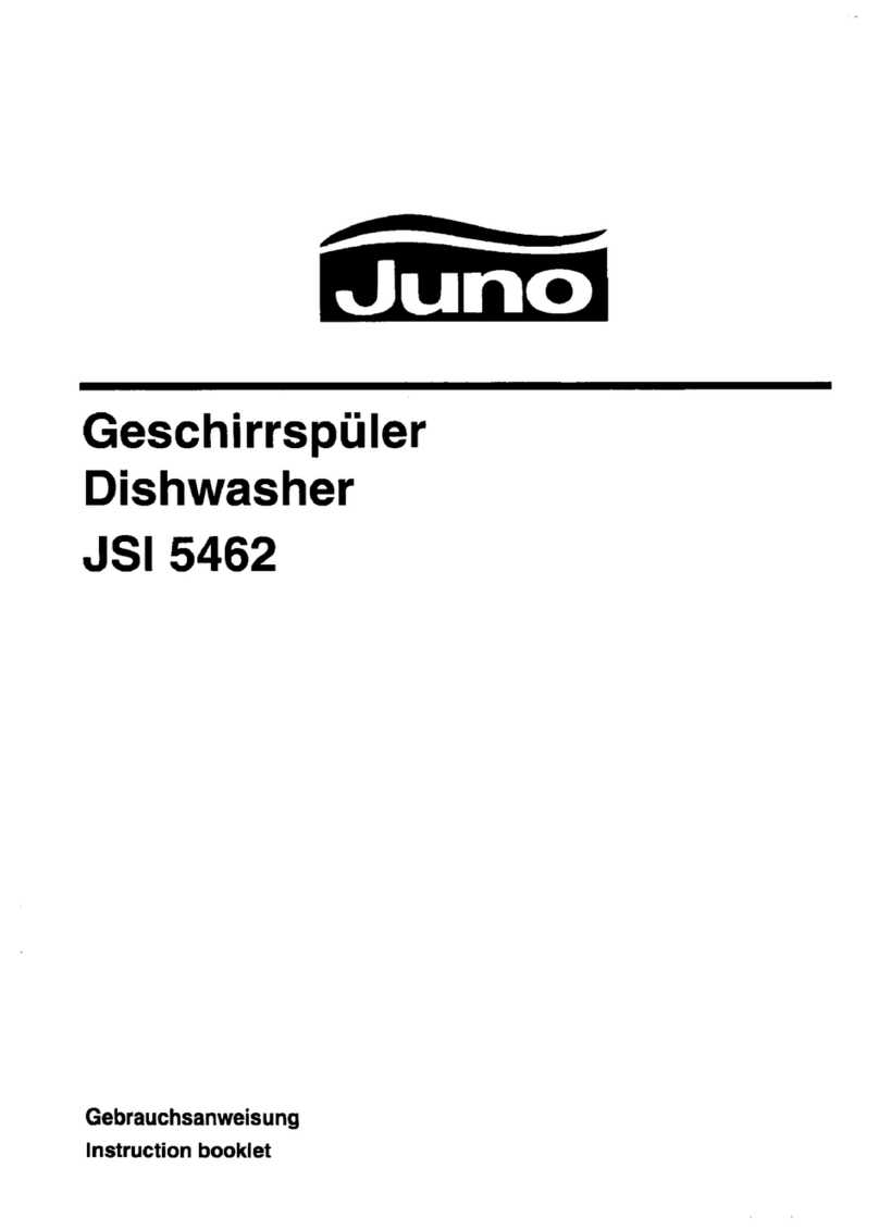 JUNO JSI5462B Instruction booklet