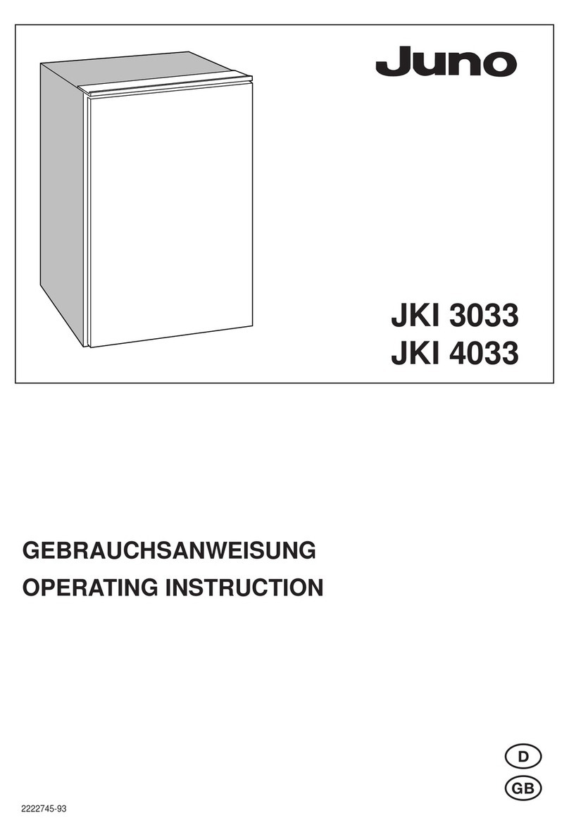 JUNO JKI 3033 operating instructions