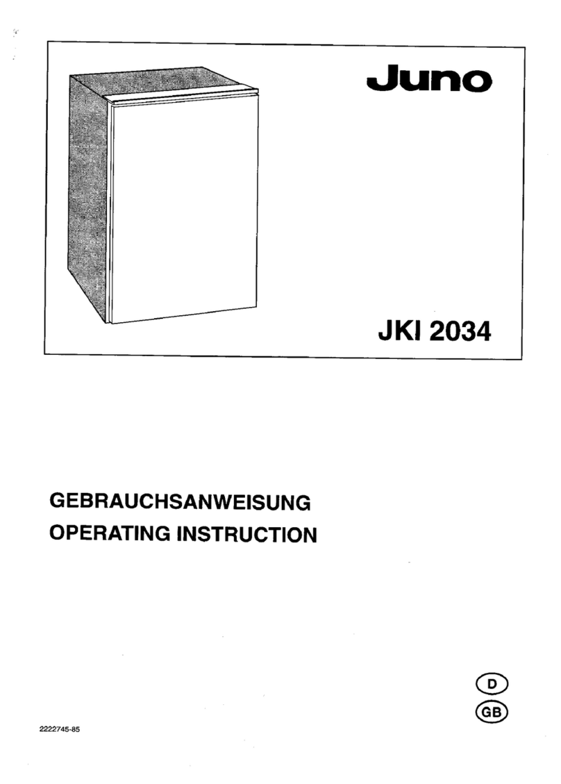 JUNO JKI2034 operating instructions