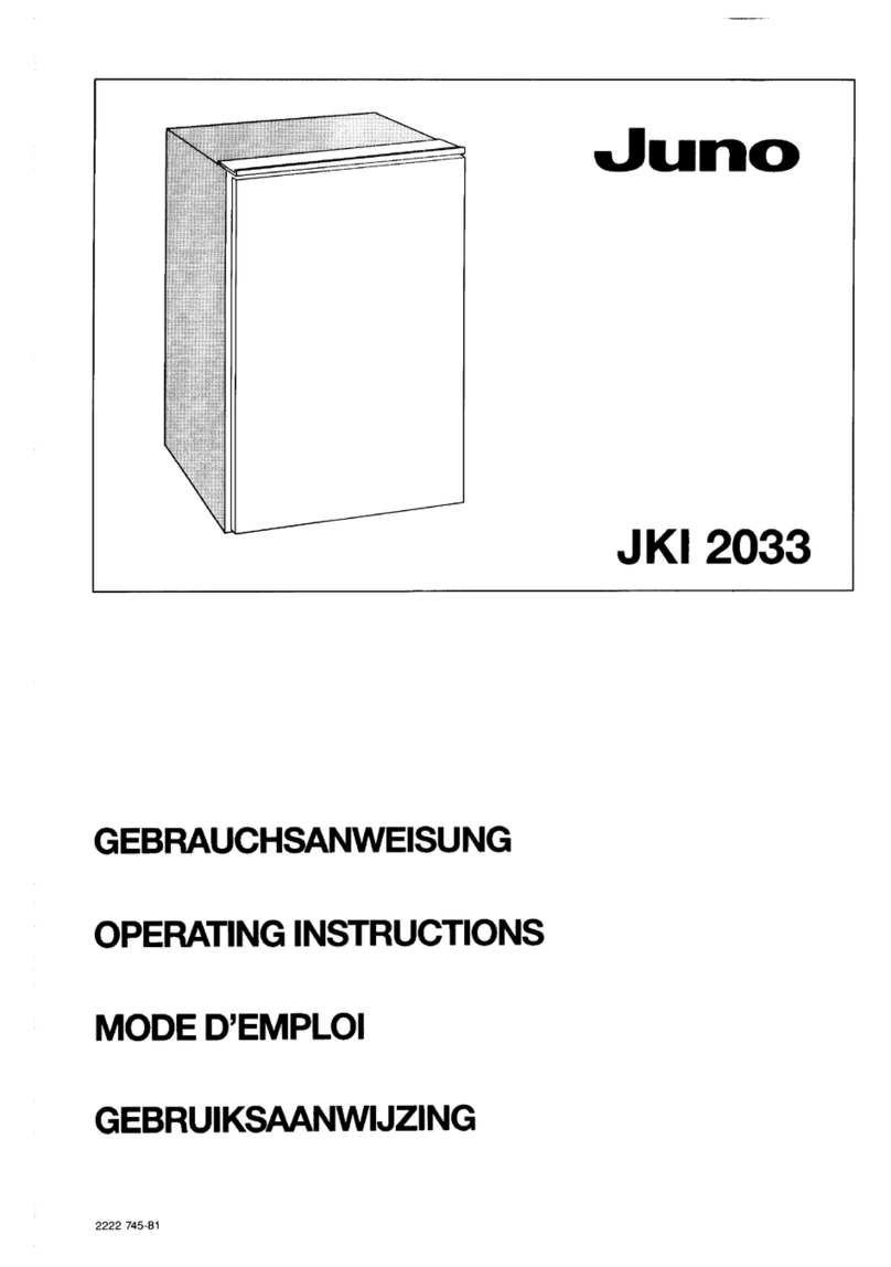 JUNO JKI2033 operating instructions