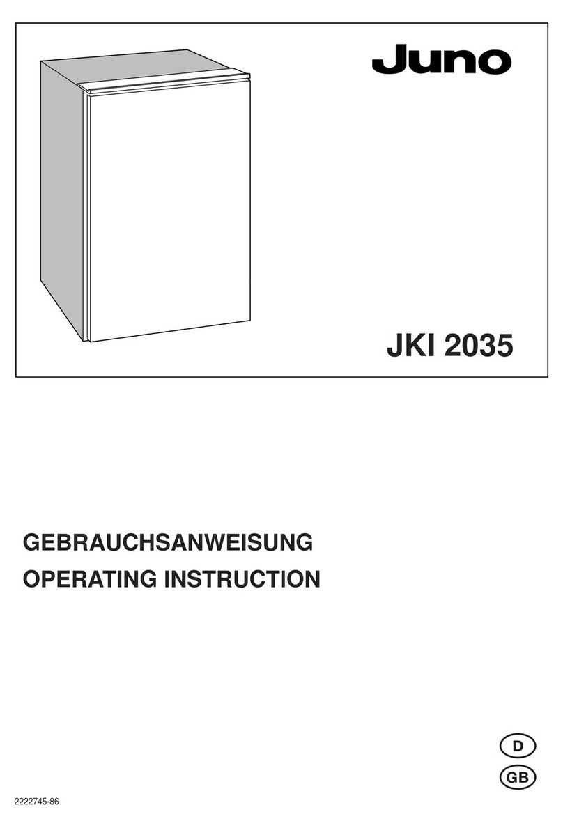 JUNO JKI 2035 operating instructions