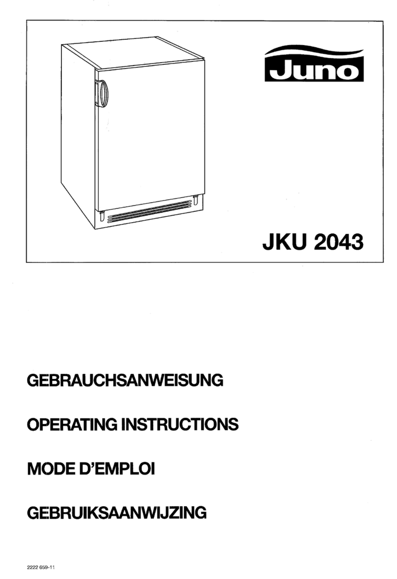 JUNO JKU2043 operating instructions