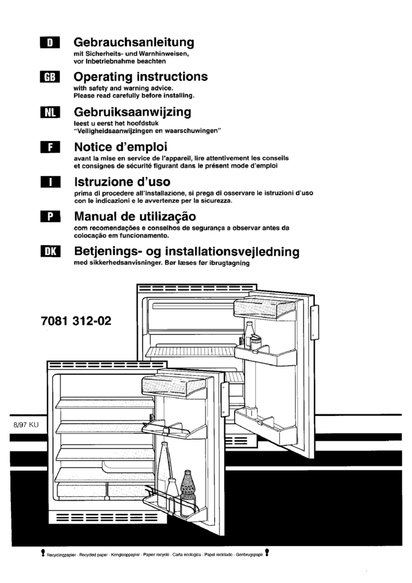 JUNO JKU2032 operating instructions