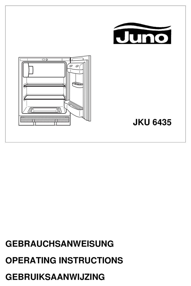 JUNO 6435, 6035 operating instructions