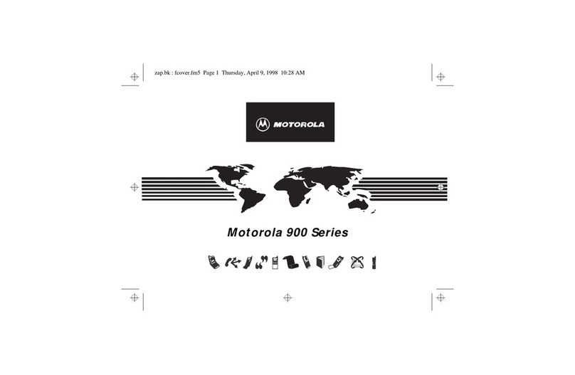Motorola CD928 User manual