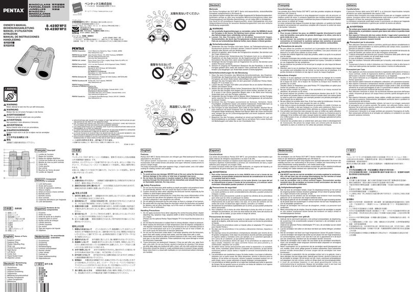 Pentax 62552 - DCF WP II User manual