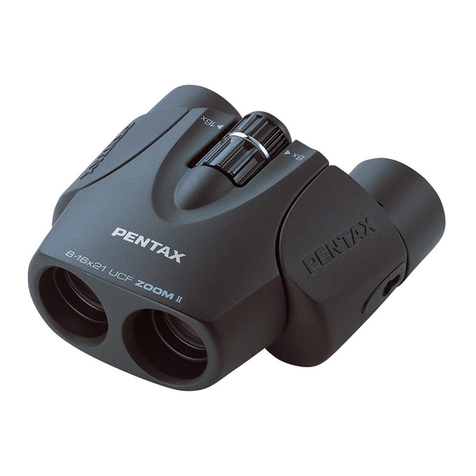 Pentax #62217 - UCF Zoom II 8-16x21 Binos User manual