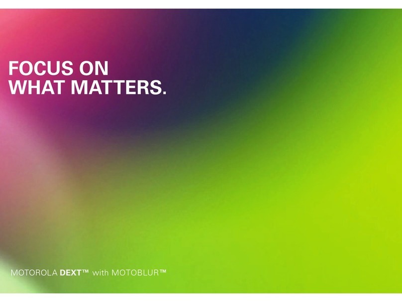 Motorola DEXT - UK VERSION User manual