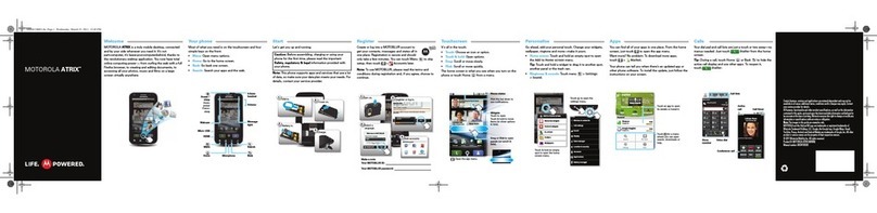 Motorola ATRIX User manual