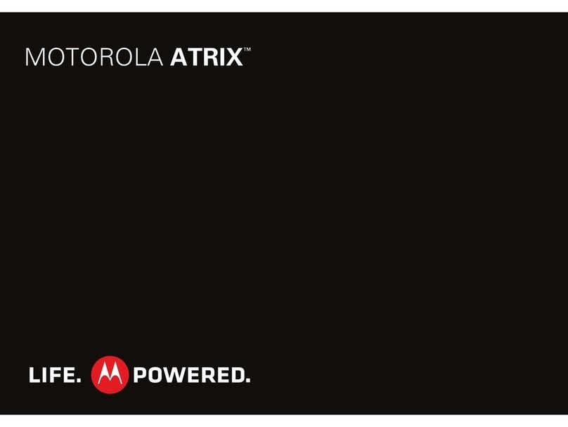 Motorola ATRIX User manual