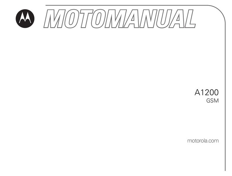 Motorola A1200 - AUTRE User manual