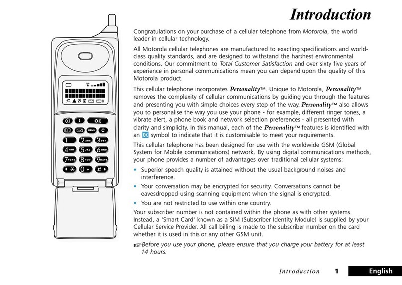 Motorola 8200 User manual