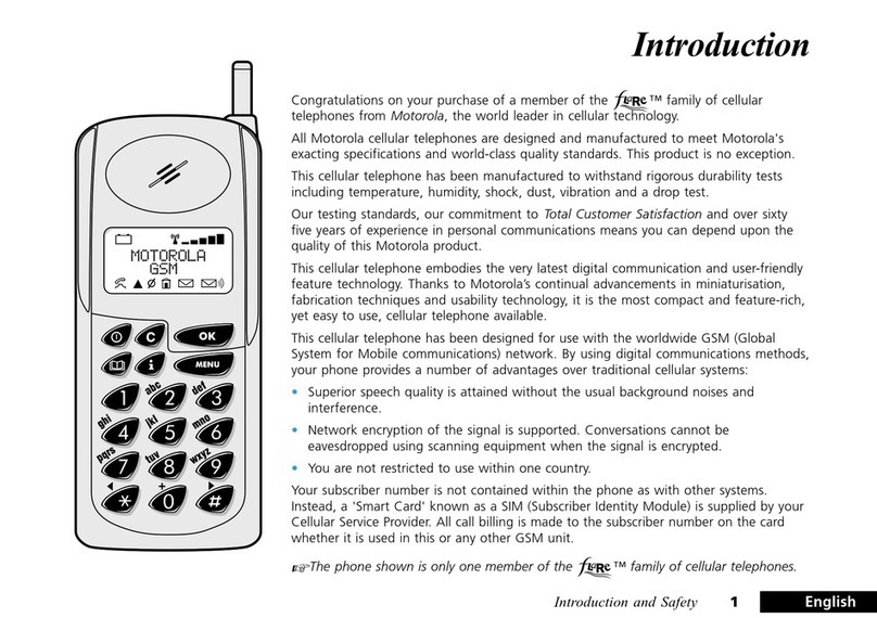 Motorola 6200 User manual