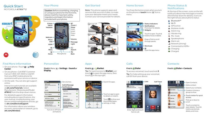 Motorola ATRIX 2 User manual