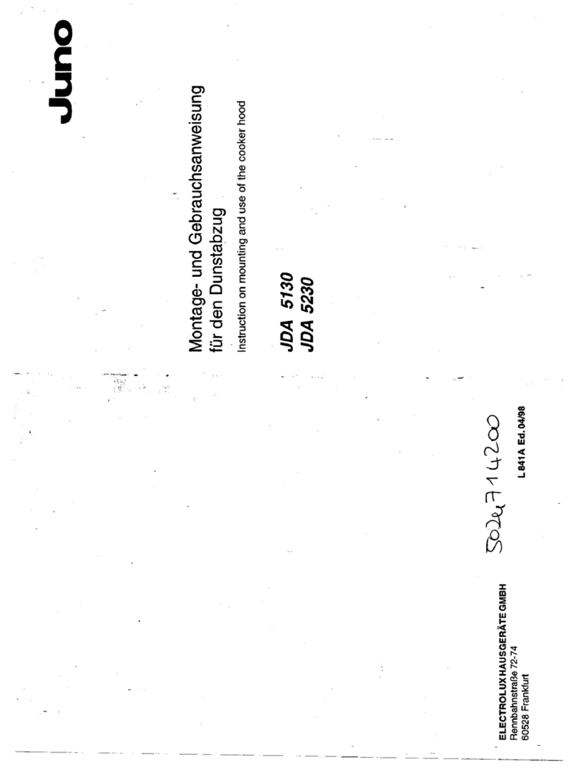 JUNO JDA5130B Technical manual