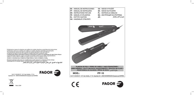 Fagor PP-10 Instructions for use