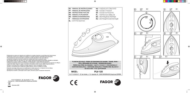 Fagor PLV-125 User manual Fagor PLV-125 User manual