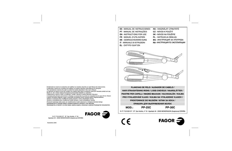Fagor PP-25C Instructions for use