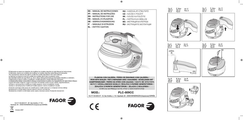 Fagor PLC-809CC Instructions for use