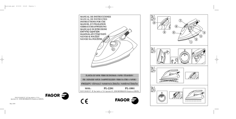 Fagor PL2201-1801 Instructions for use