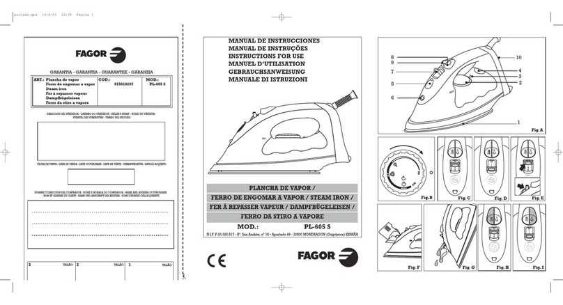 Fagor PL-605 Instructions for use